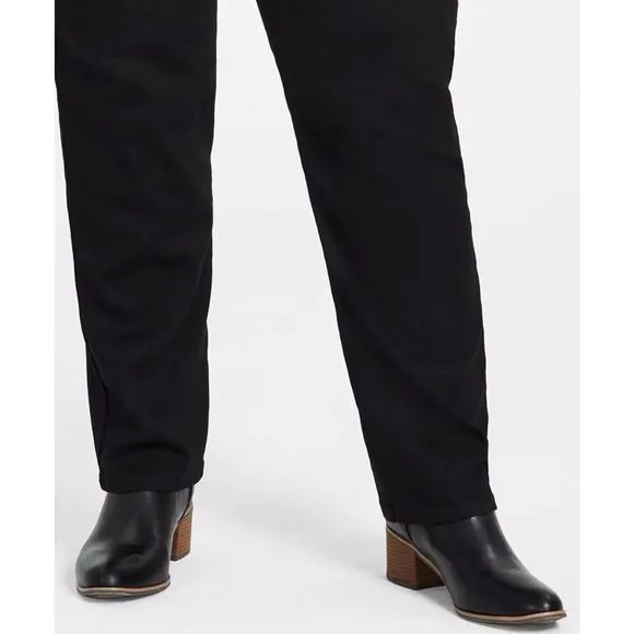 NWT Plus Size High-Rise Straight Jeans