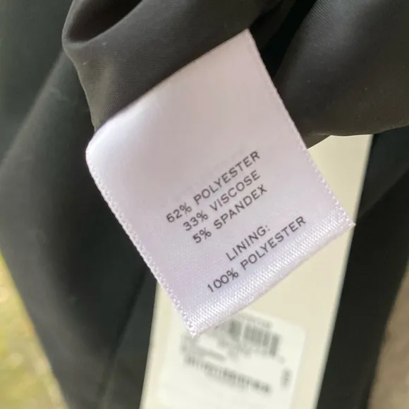 NWT 🖤 Sejour (Nordstrom) Classic Lined Black Pencil Skirt, Back Zip, Plus-Size