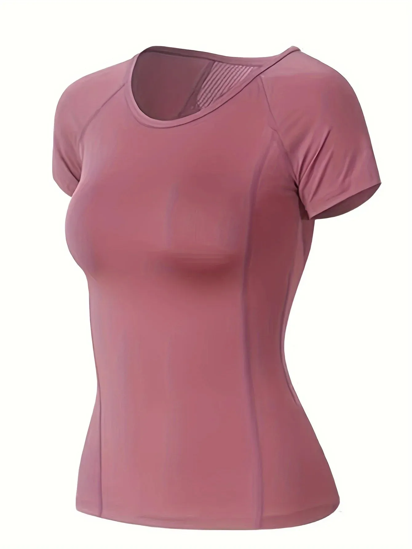Obsidian Phoenix Women's Sports T-Shirt – Sexy Back Design for Running, Yoga & Training