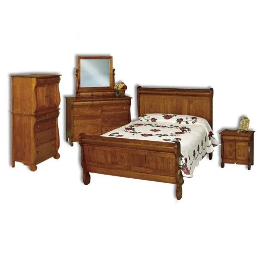 Old Classic Sleigh Mule Chest