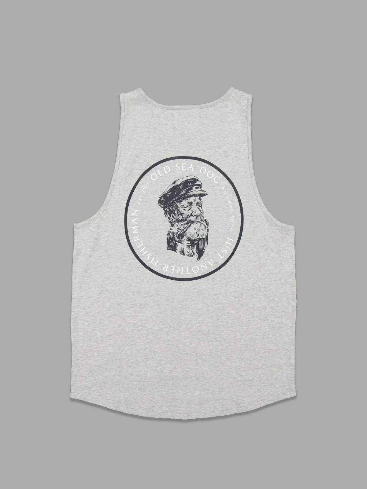OLD SEA DOG SINGLET - GREY MARLE