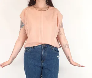 Olga de Polga pink top size 2, best fits 12-14