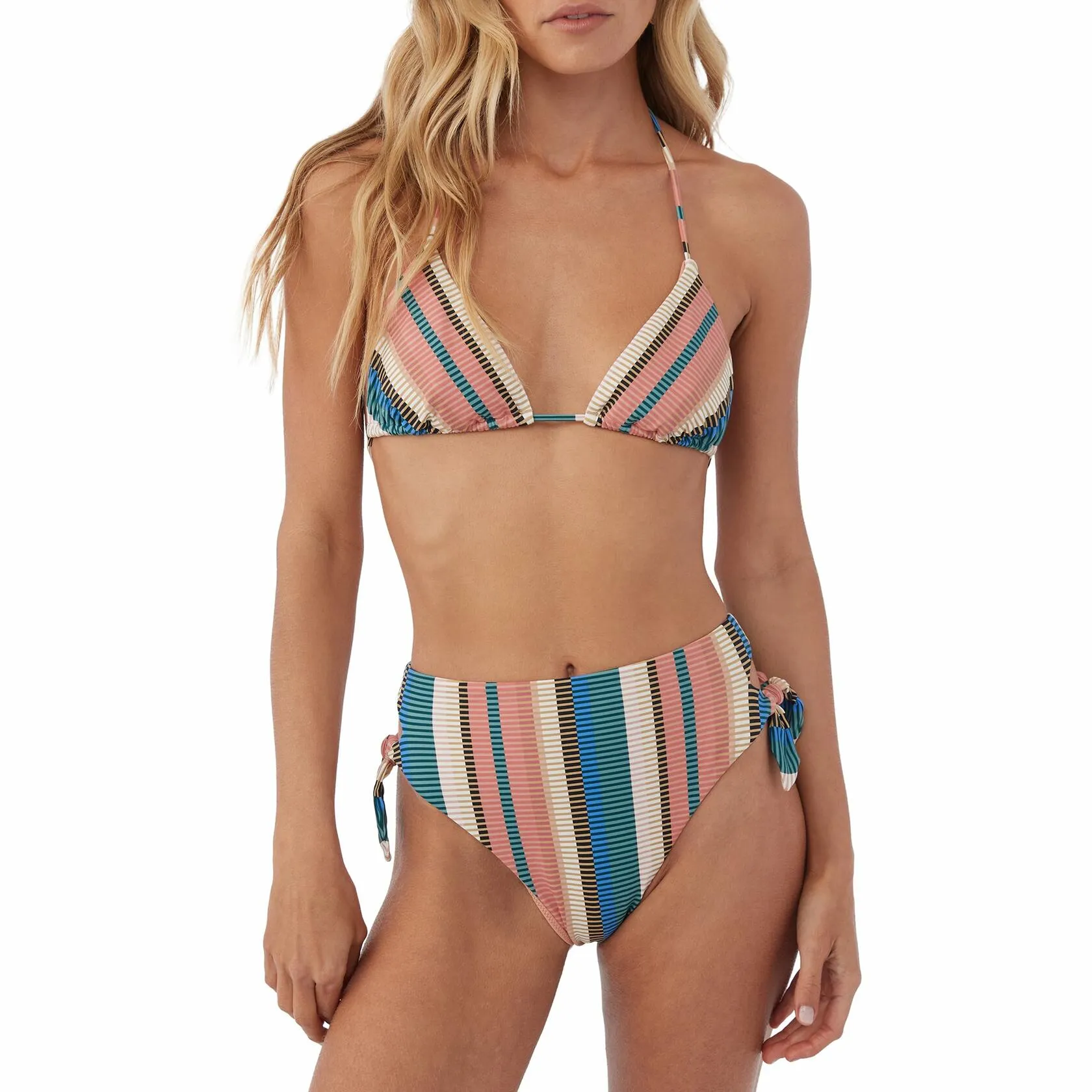 O'NEILL Women's Venice Triangle Bikini Top, String Bikini Top Design, Triangle