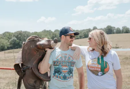 Original Cowgirl Clothing T-Shirts: Go Climb A Cactus