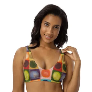 Padded Bikini Top "Circles"