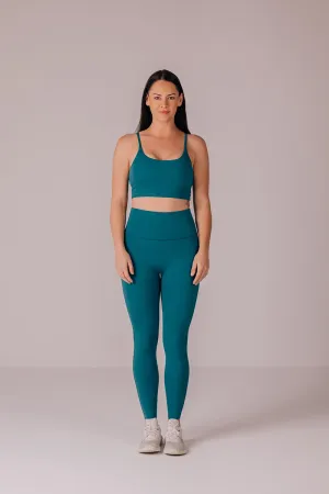 Palmfit Core Leggings – Lake Green