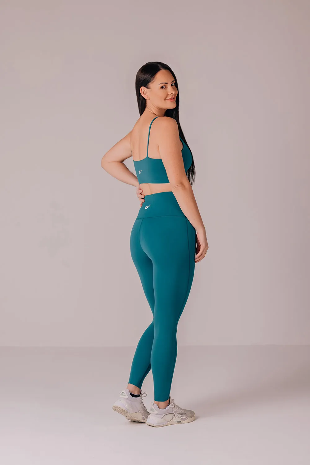 Palmfit Core Leggings – Lake Green