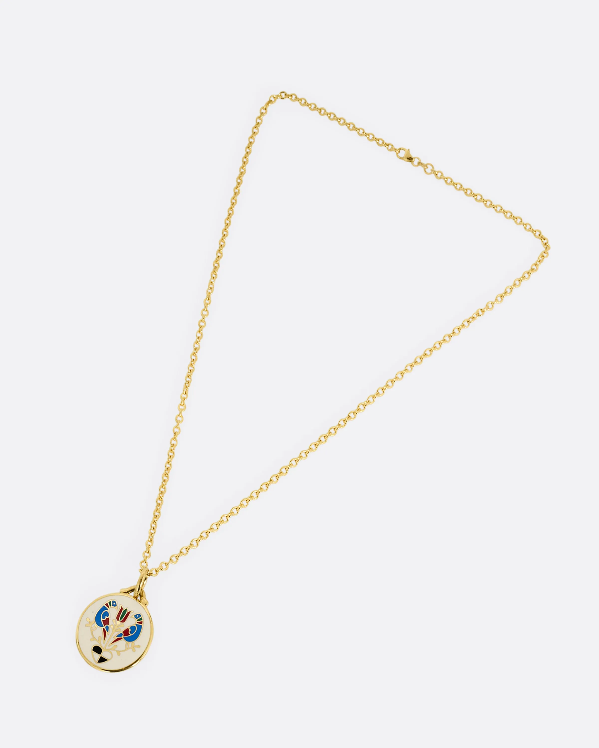 Paloma Bird Pendant Necklace