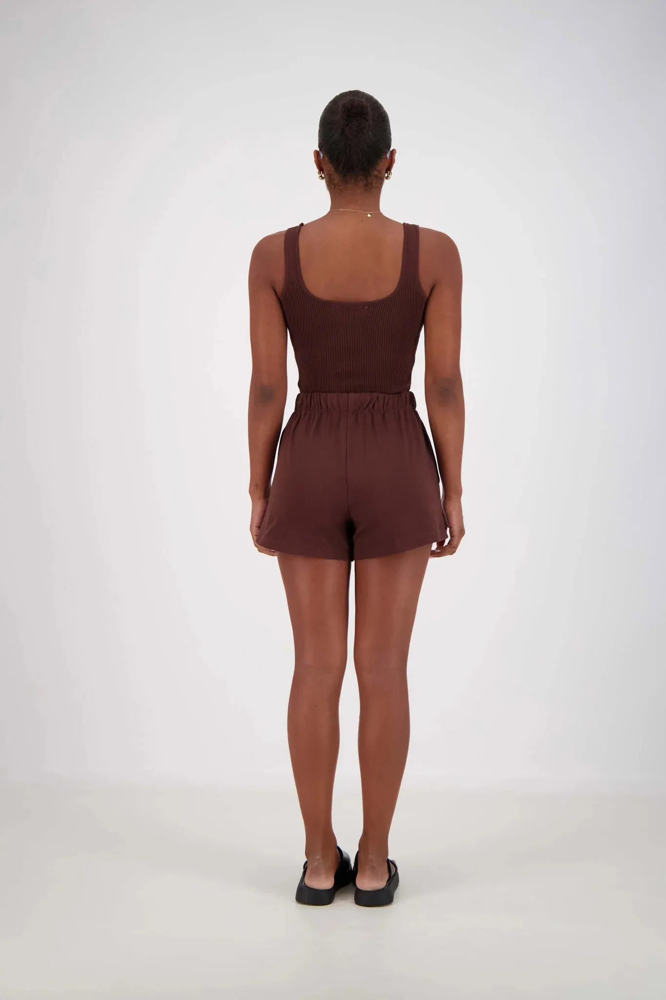 PANAREA SHORTS CHOCOLATE