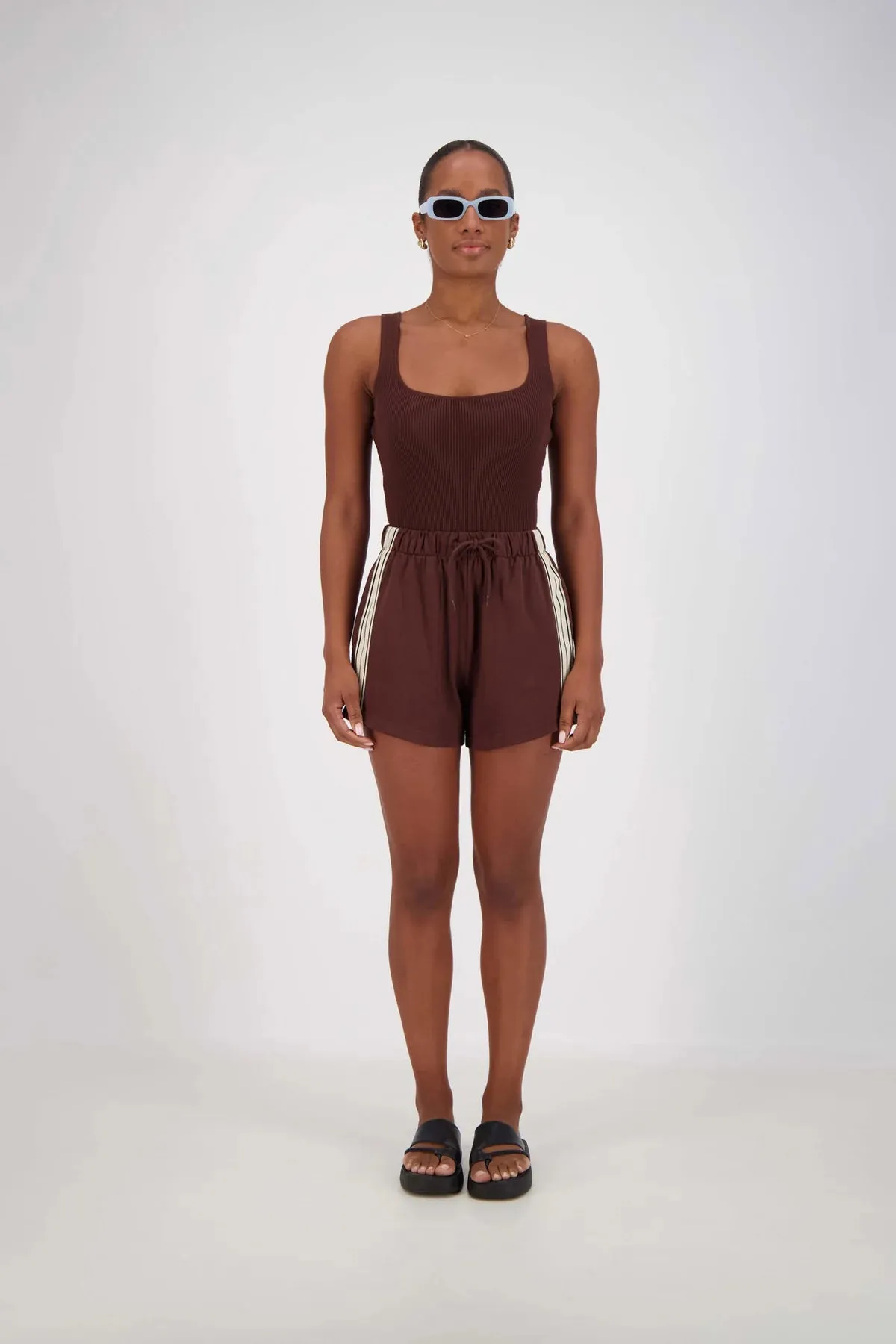 PANAREA SHORTS CHOCOLATE
