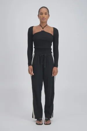 PANAREA TRACKPANT  - BLACK - JASMINE ALEXA