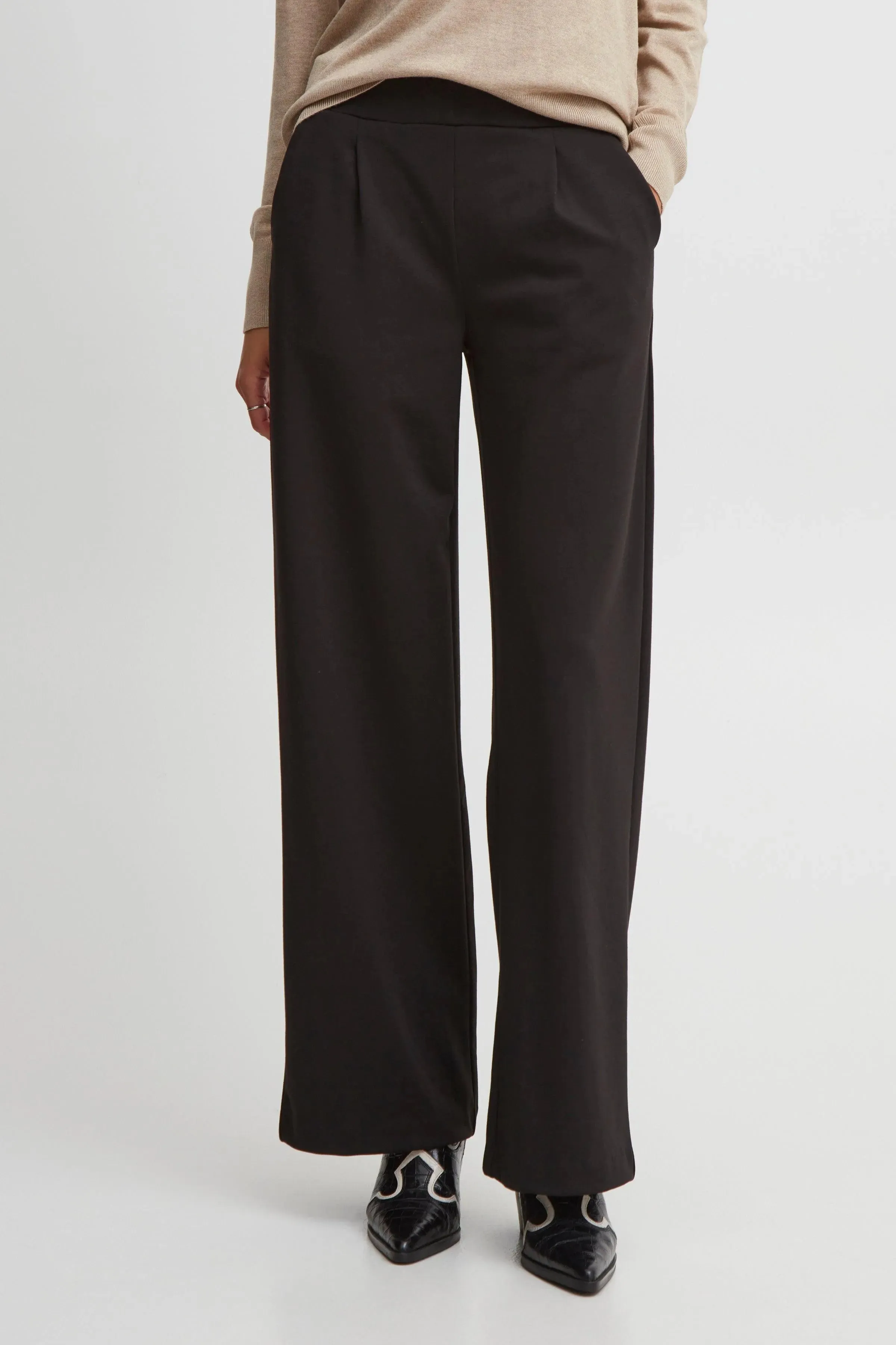 Pantalones B.Young Rizetta Wide Black