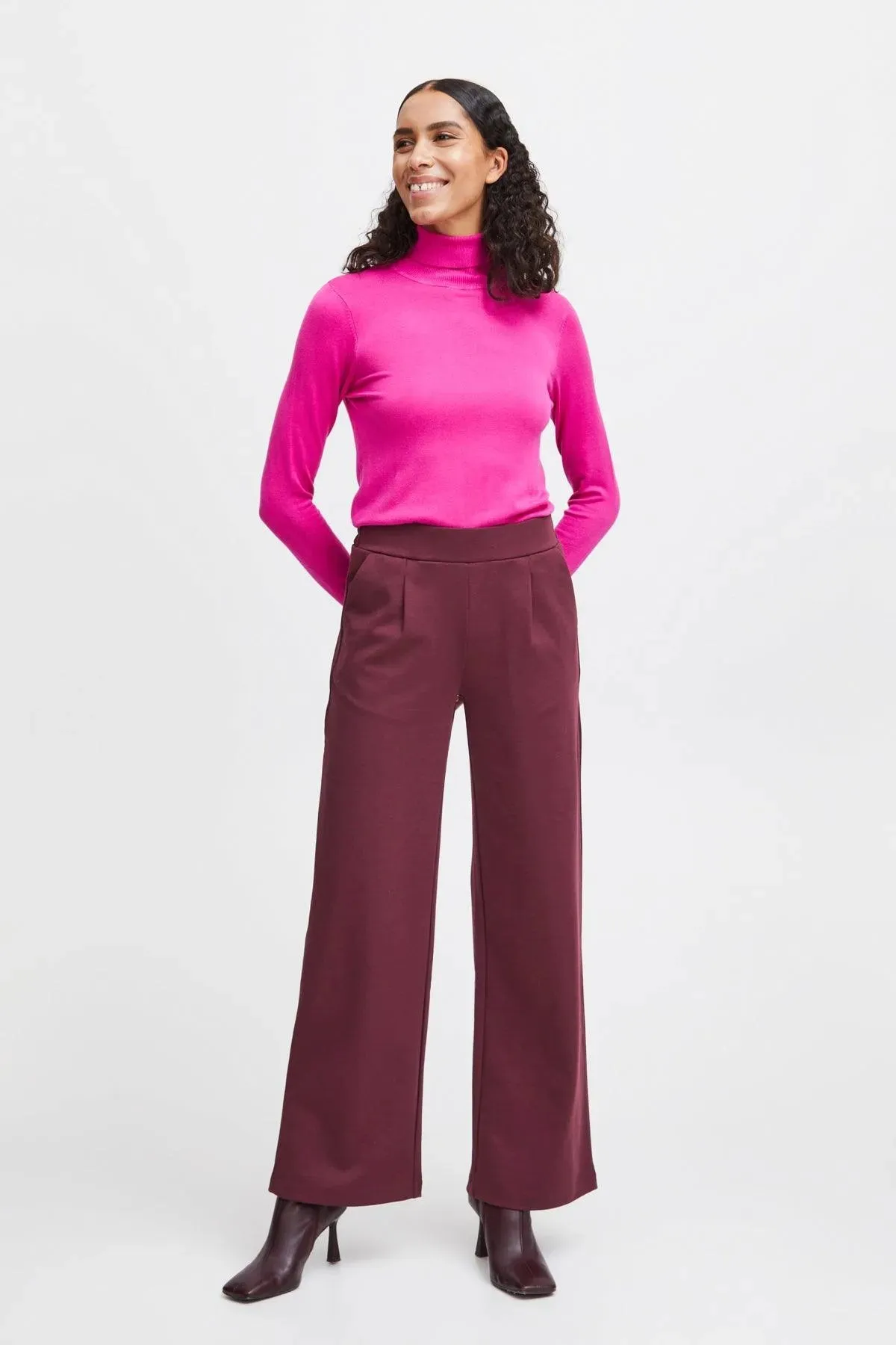 Pantalones B.Young Rizetta Wide  Port Royale