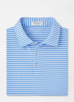 Peter Millar Mens Classic Fit Dellroy Performance Mesh Polo - LIBERTY BLUE