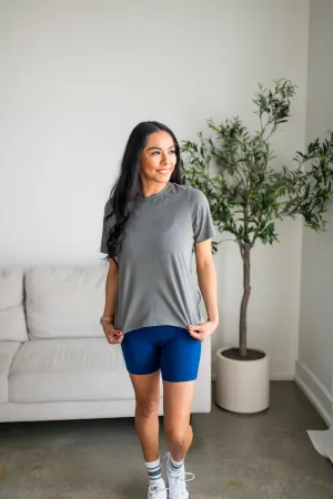 Pewter Classic Boxy Fit Tee