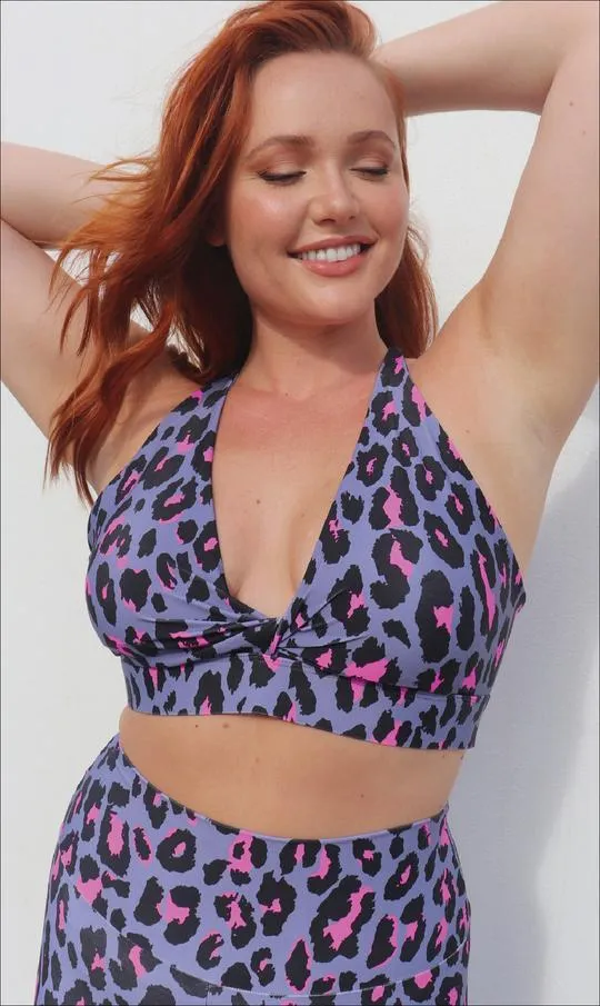 Pink Leopard Infinity Bra
