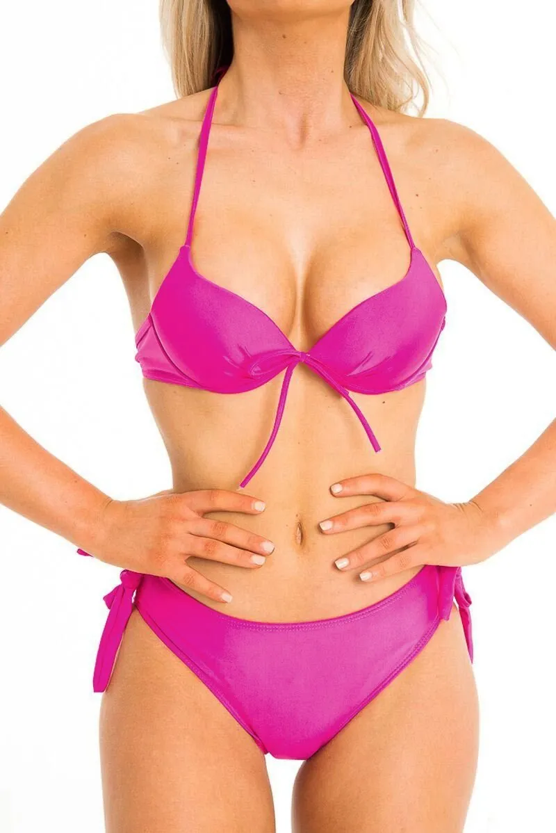 Pink Mix and Match Triangle Bikini - Bronx