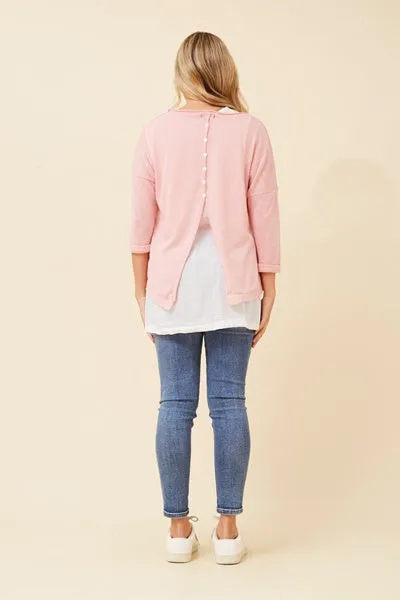 PINK STAR TOP