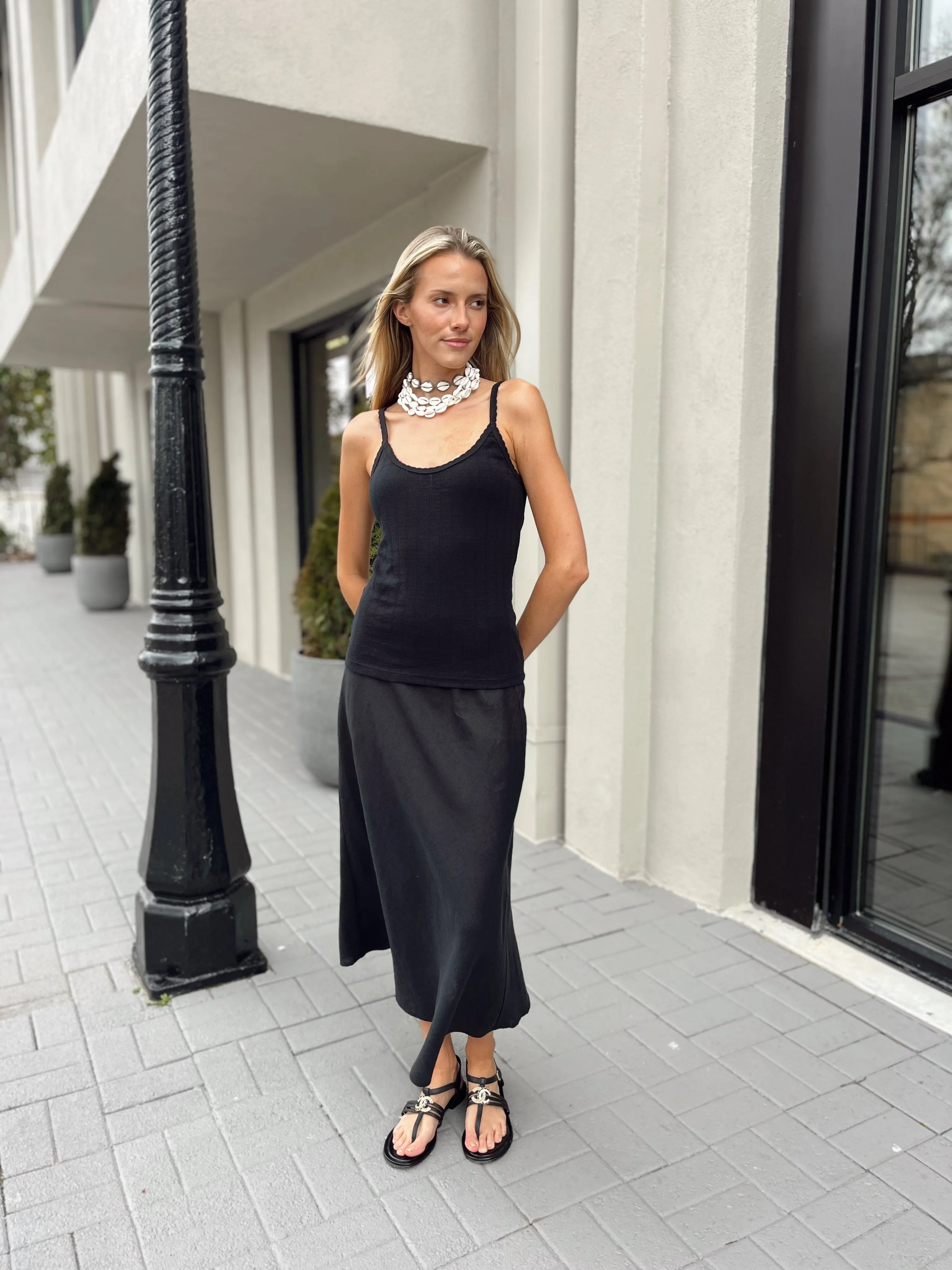 Pointelle Classic Tank Top
