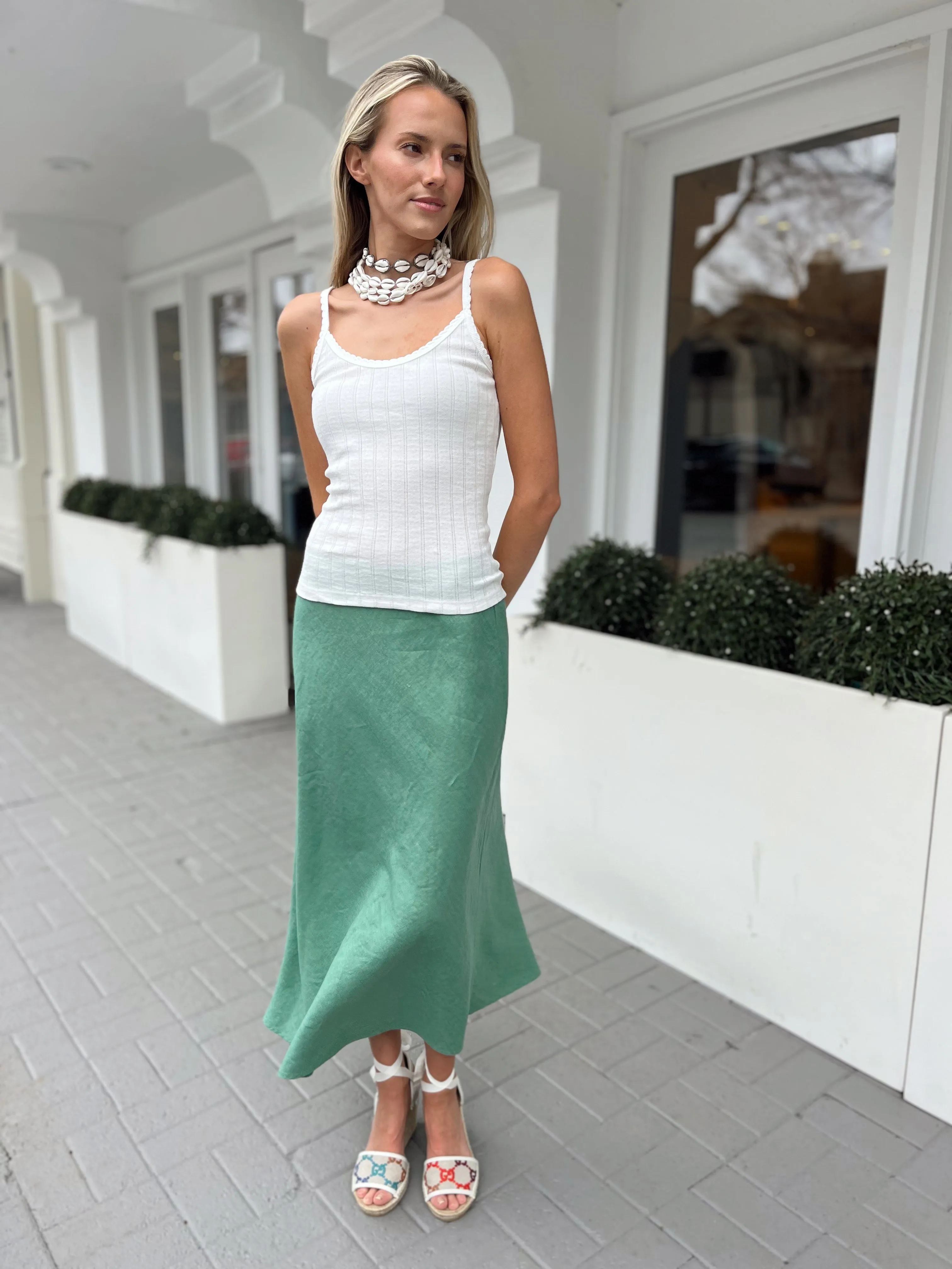 Pointelle Classic Tank Top