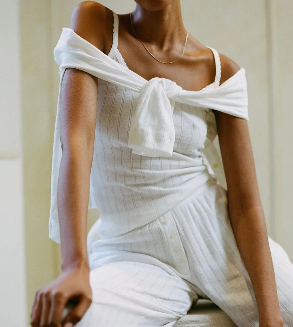 Pointelle Classic Tank Top