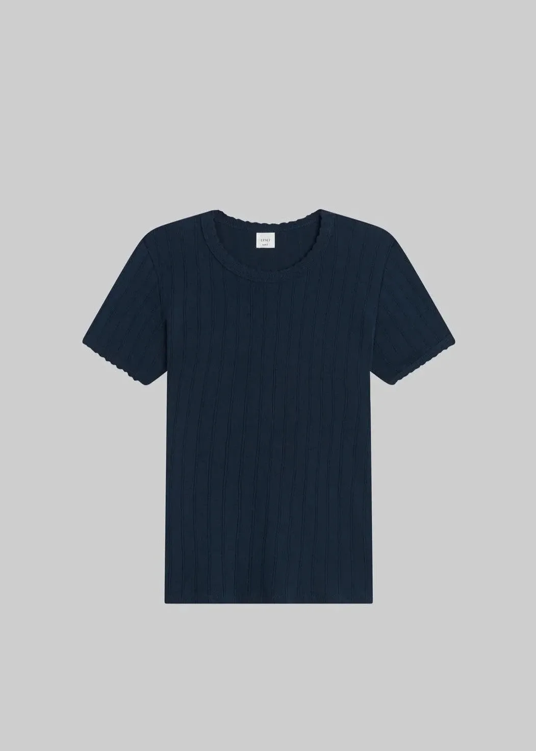 Pointelle Slim Fit Tee