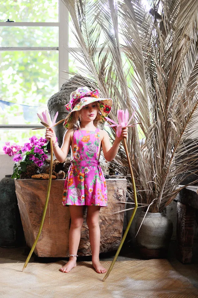 Pomme Playsuit Cerise Fiore