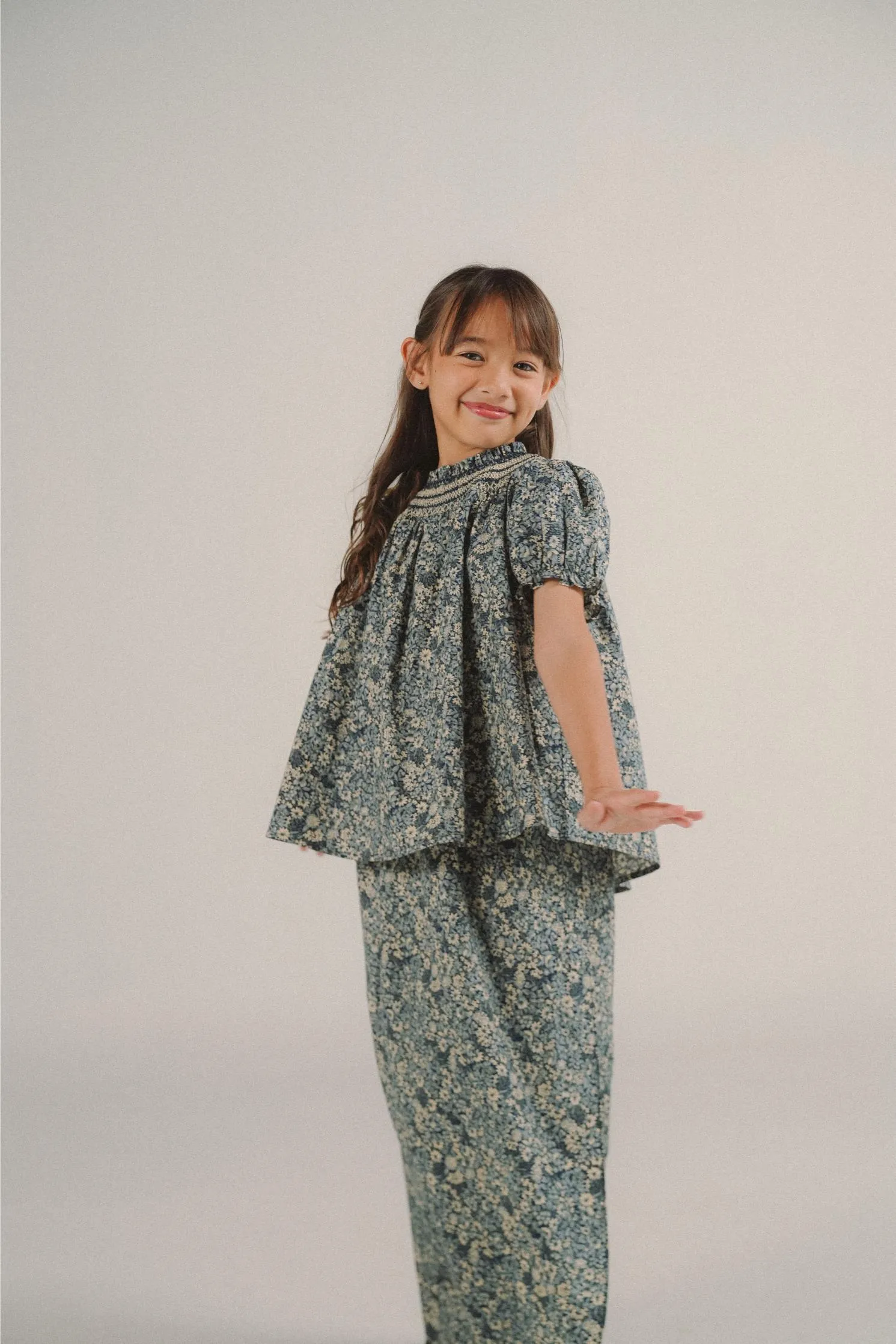 POPPY KURUNG IN KIMONO FLORAL