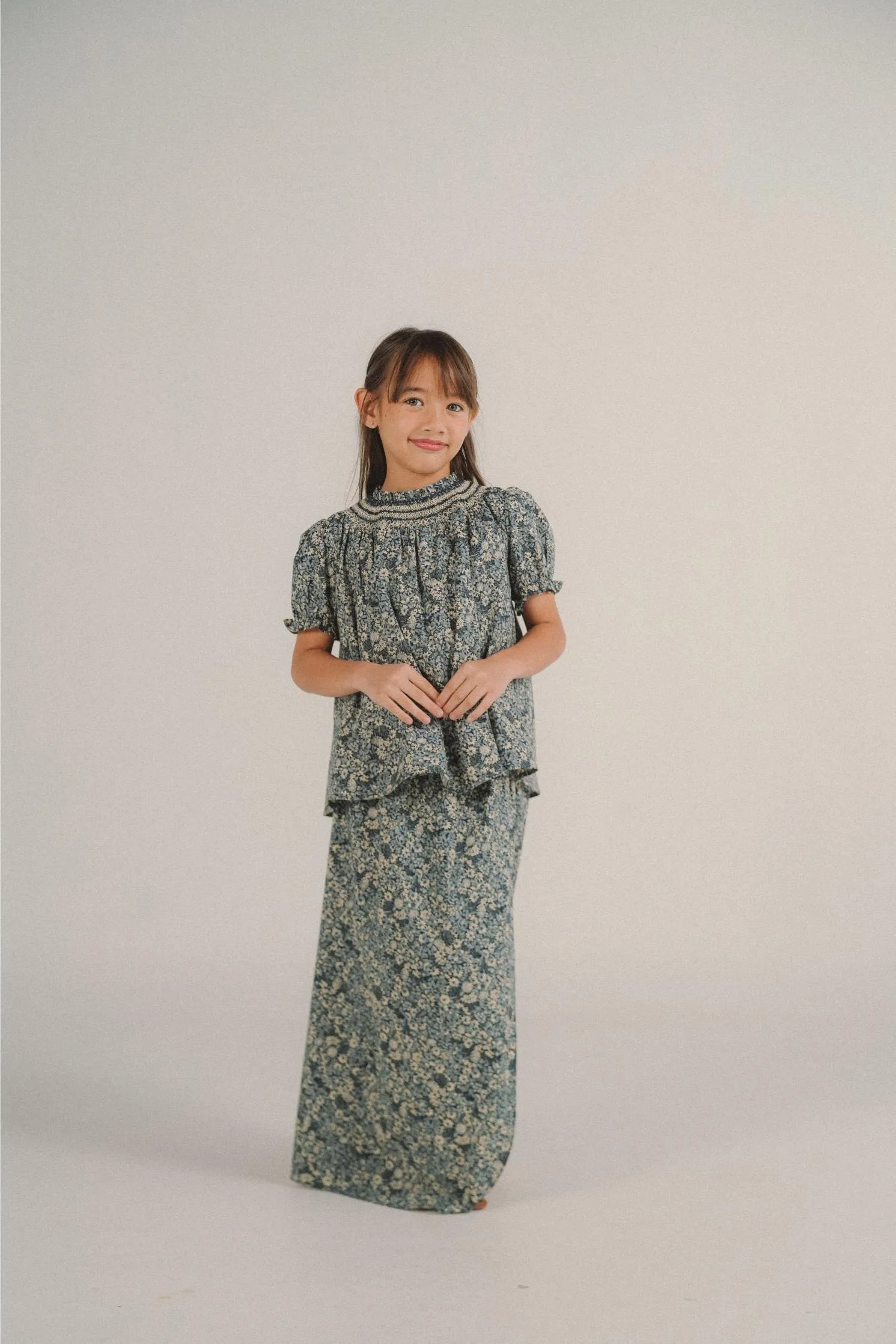 POPPY KURUNG IN KIMONO FLORAL