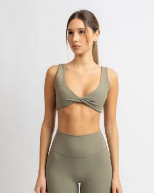 Power Twist Bra - Mint