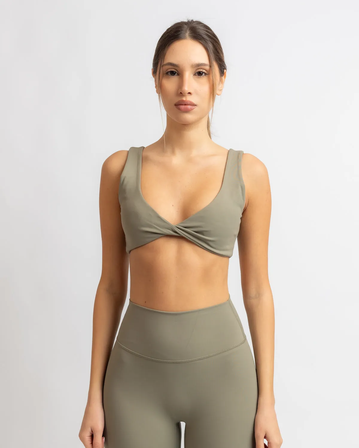 Power Twist Bra - Mint