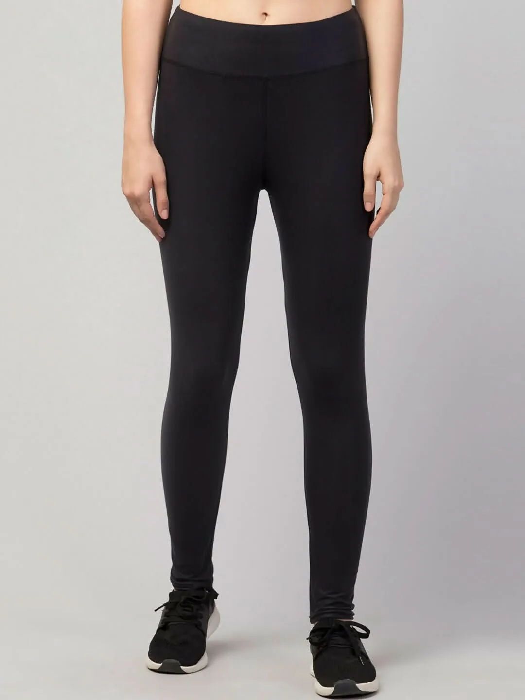 Premium High GSM Yoga Pants (Plain Black Tights)