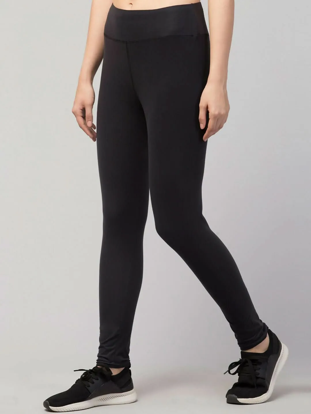 Premium High GSM Yoga Pants (Plain Black Tights)