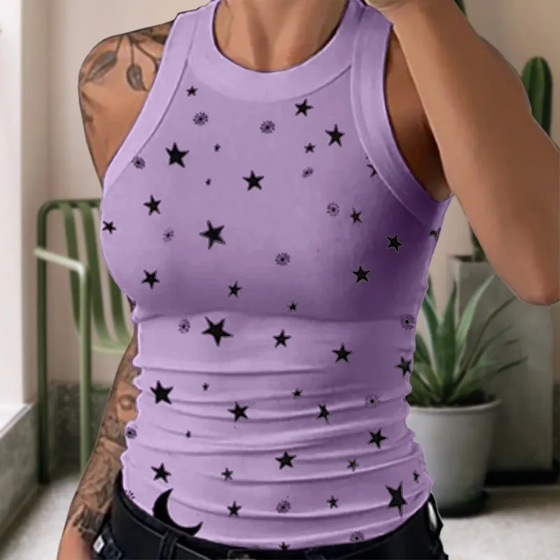Printed Tank Tops for Women