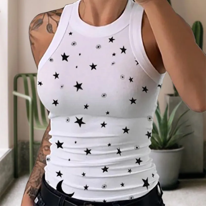 Printed Tank Tops for Women