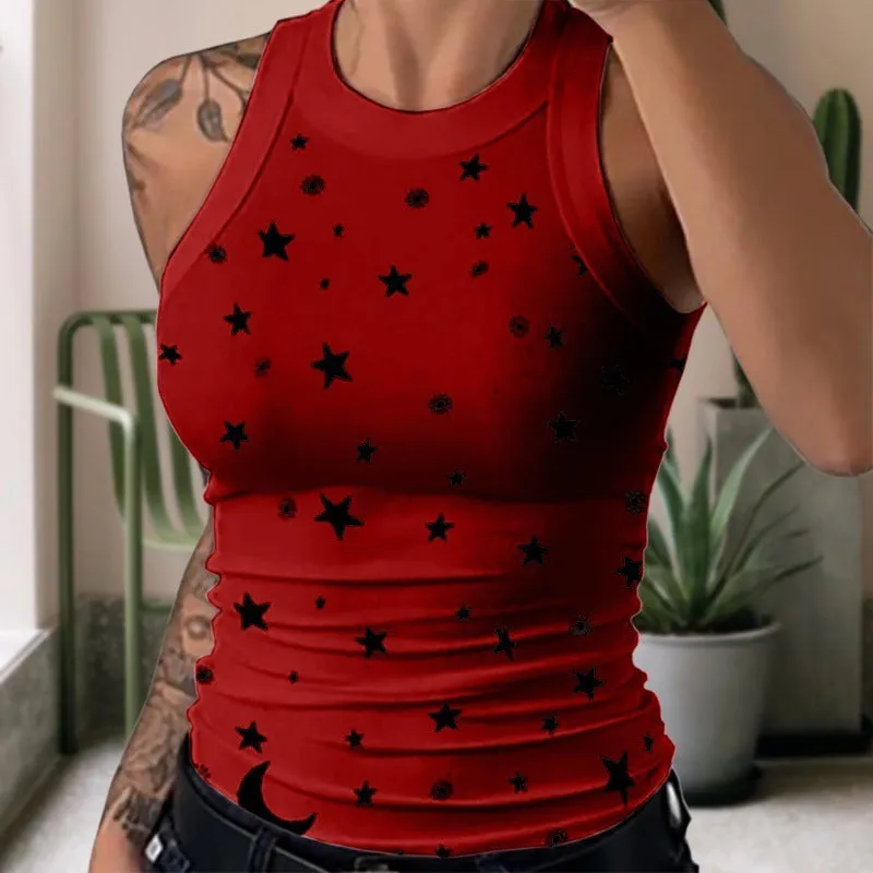 Printed Tank Tops for Women