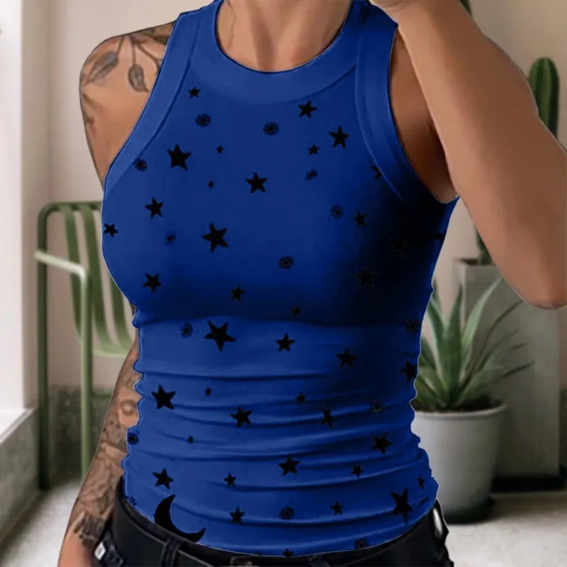 Printed Tank Tops for Women