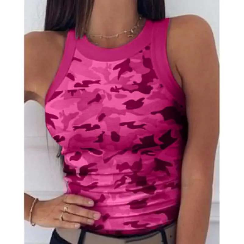 Printed Tank Tops for Women