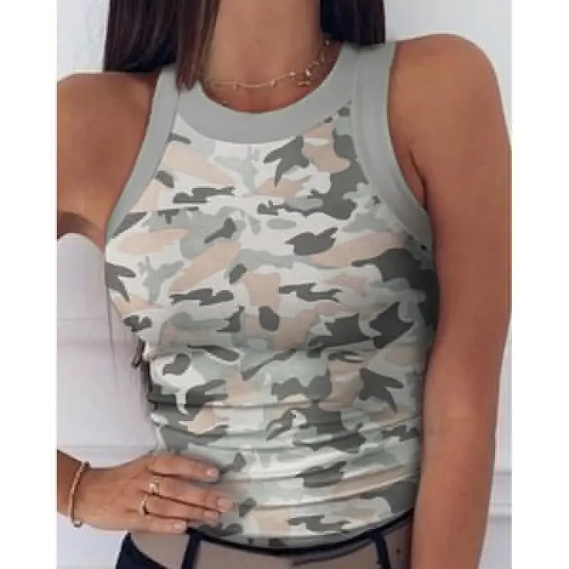 Printed Tank Tops for Women