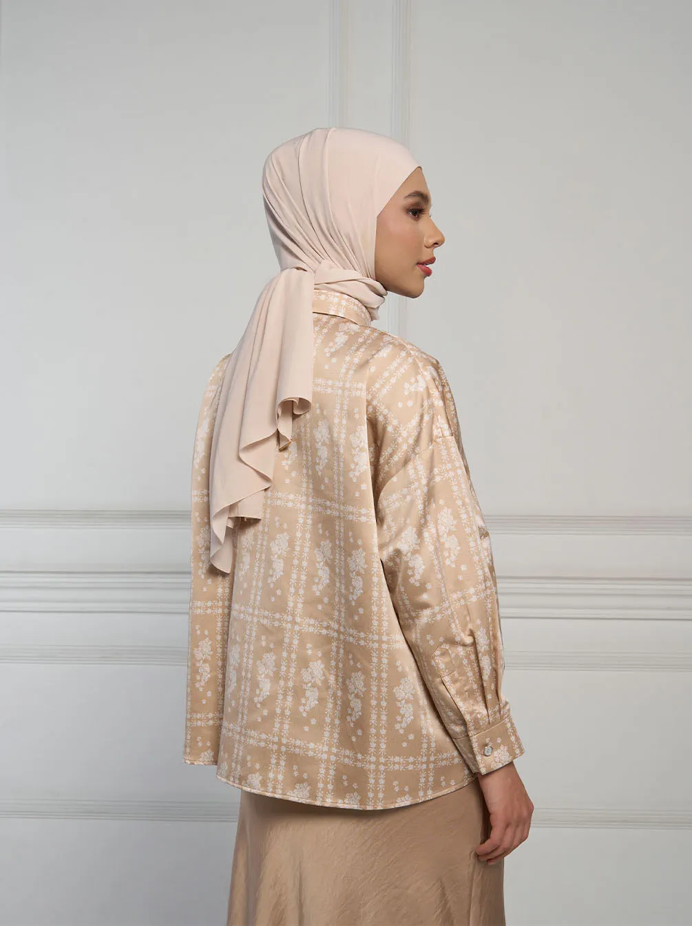 PRISA LAYERED TOP BLUSH
