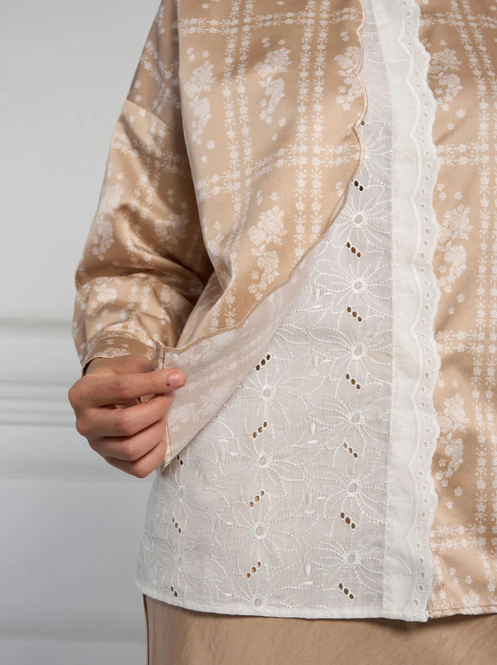 PRISA LAYERED TOP BLUSH
