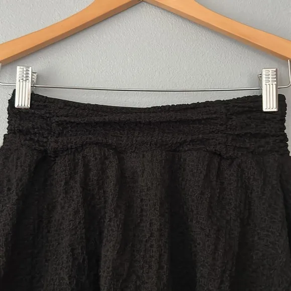 Pull&amp;Bear • NWT Black Asymmetric Hem Mini Skirt Size XS