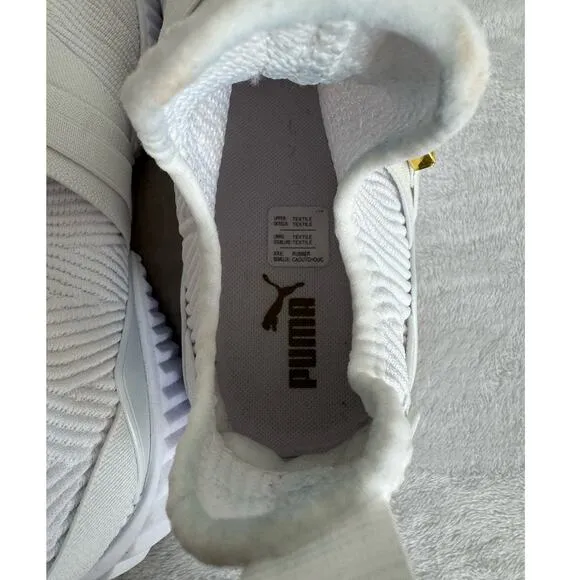 Puma Defy Varsity Mid Women's Sneakers in White Size 9 1/2
