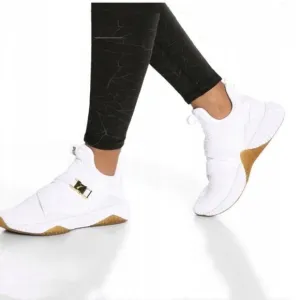 Puma Defy Varsity Mid Women's Sneakers in White Size 9 1/2