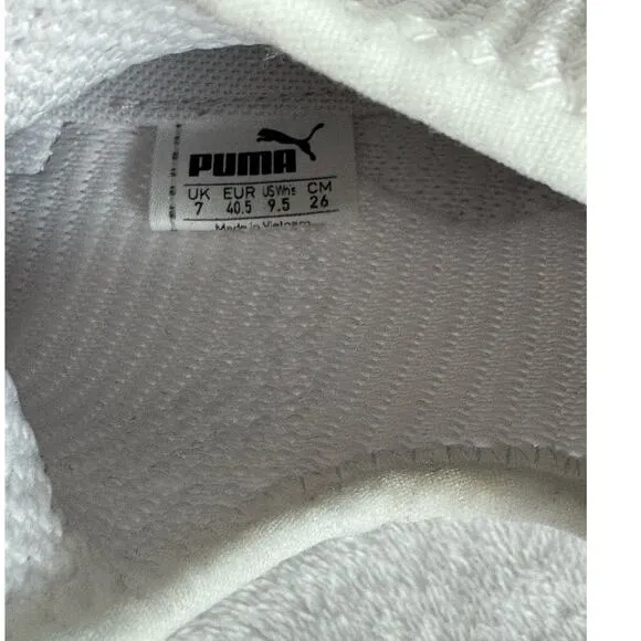 Puma Defy Varsity Mid Women's Sneakers in White Size 9 1/2