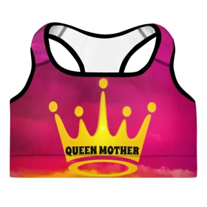 Queen Mother Burst of Pink Padded Sports Bra
