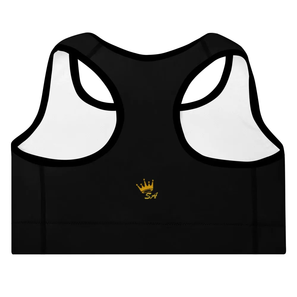 Queen Mother Padded Sports Bra