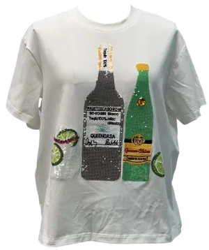 QUEEN OF SPARKLES RANCH WATER TEE