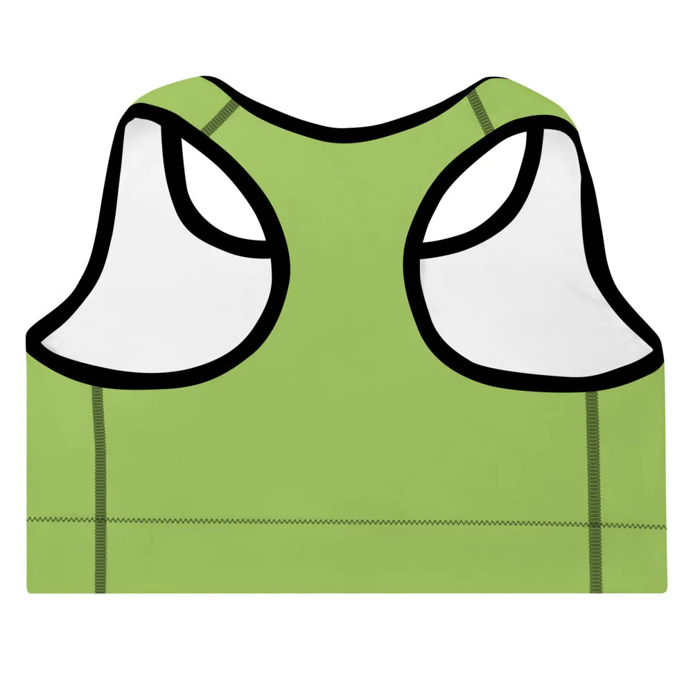 Queen Padded Sports Bra