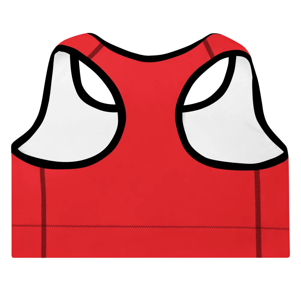 Queen Padded Sports Bra
